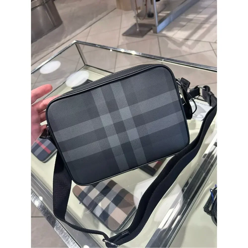 Burberry Black Check Crossbody Bag
